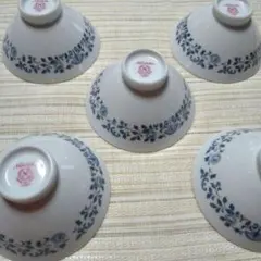 Noritake ロイヤルブルー ご飯茶碗　５客