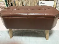 sulut! レザー脚付き収納スツール