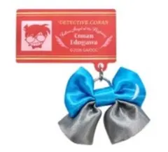 名探偵コナン 江戸川コナン ハイウェイの堕天使 チャーム付きネームバッジ