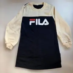 裏起毛　トレーナー　FILA 長袖　トップス　130㎝　3回着用