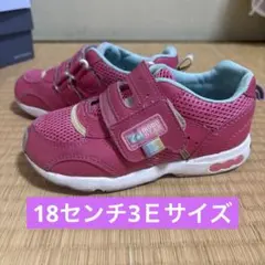 18センチ　ムースタースニーカー3Ｅ