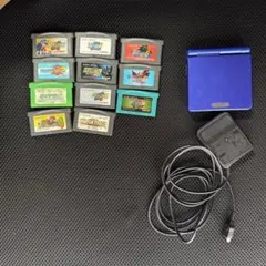 動作確認済・充電器付】ゲームボーイアドバンスSP本体ポケモン赤 など