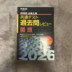 2026大学入学共通テスト過去問レビュー 国語