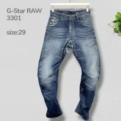 G-STAR RAW ジースターロウ 3301 ARCデニムパンツ W29のサムネイル
