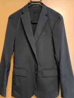 ユニクロ 感動ジャケット（ウールライク） ネイビー M