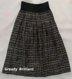 Gready Brilliant ツイードライクスカート