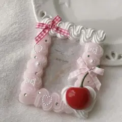 【SALE】ホイップデコ トレカケース♡No.9ピーチ②