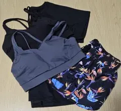 ヨガウェア ランニングウェア スポーツブラ ショートパンツ まとめ売り セットのサムネイル