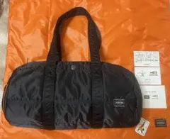 【美品】PORTER ポーター タンカー ミニボストンバッグ ドラムバック