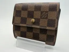 【美品】ルイヴィトン モノグラム ポルトモネビエ カルトクレディ 三つ折り財布