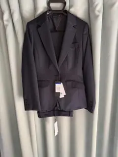 新品ダークネイビー レディース　リクルートスーツ　サイズS(07)