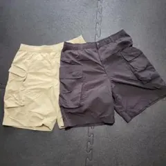 UNIQLO　カーゴショートパンツ 2色セット