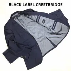 ​【極美品/日本製】ブラックレーベルクレストブリッジ スーツ L 紺 チェック裏のサムネイル