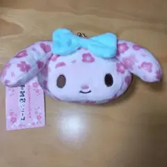 新品　タグ付き　マイメロディ がま口ポーチ 財布　和柄 小銭入れ