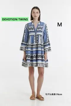 デボーションツウィンズ DevotionTWINS エラチュニックワンピース M