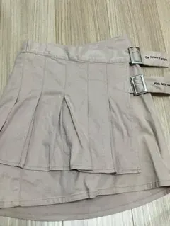 ピンクラテ プリーツスカート サイドバックル付きのサムネイル