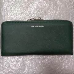 グリーン系統 ラウンドファスナー長財布 新品未使用 JAM HOME MADEのサムネイル