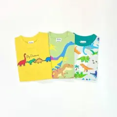子供服 男の子 95cm 長袖Tシャツ まとめ売り 恐竜 新品 GWN25-3