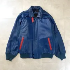 90s 00s vintage レザージャケット 本革 羊革 Y2K ストリート