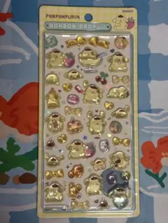 正規品　ボンボンドロップシール　第二弾　ポムポムプリン