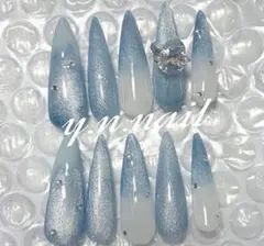 韓国　ギャル　ネイルチップ　ネイル　ロング　スナ系　量産型　y2k マグネット