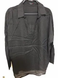 BLACK COMME des GARCONS シースルー長袖シャツ XS - メルカリ