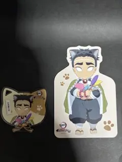 鬼滅の刃　悲鳴嶼行冥　アクリルコースター　特別任務　ナンジャタウン