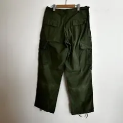 60s US ARMY 3rd ジャングルファティーグパンツ M/R ノンリップ