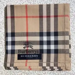 BURBERRY 버버리 손수건 노바 체크 베이지계 약 48cm