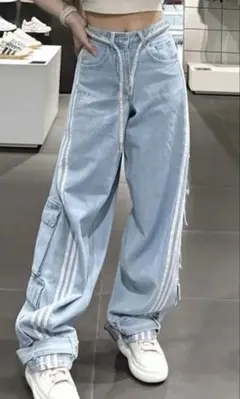 2025年最新】adilenium デニムカーゴパンツの人気アイテム - メルカリ