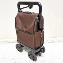 未使用】須恵廣工業 ウォーキングキャリー ショッピングカート ローズ