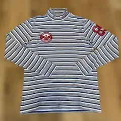 長袖モックネック