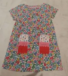 Mini Boden 花柄 アイスクリームモチーフ ワンピースのサムネイル
