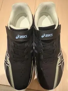 asics ブラック スニーカー 24cm