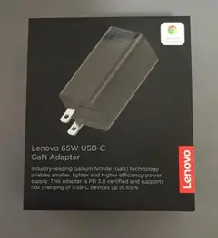 【新品未開封】Lenovo 65W USB Type-C GaN ACアダプター