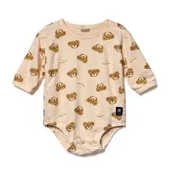 futafuta フタフタ フタくま ロンパース 70cm 長袖 バースデイ