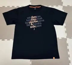 【美品】インザペイント バスケットボール Tシャツ 黒 Lサイズ