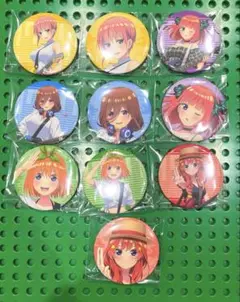 五等分の花嫁　缶バッジ　ギター演奏　コンプセット