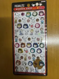 新作　スヌーピー　ボンボンドロップミニシール