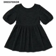 DRESSTERIOR ジャガード パフスリーブ ペプラム 36 日本製 美品のサムネイル