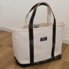 【美品】エルエルビーン トートバッグ　USA製　カモフラージュ柄　ビーントート