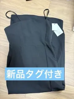 GRL スリットタイトキャミワンピース　ai15 S