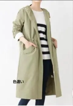 ドレスキップ　DRESKIP　中綿ライナー付きミリタリーコート　М　キャメル