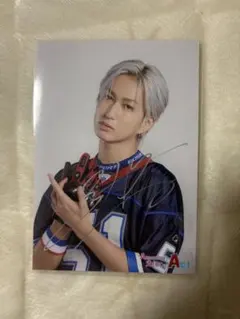 SUPER★DRAGON 池田彪馬 生写真 サイン