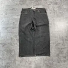 【W36 L30】 メキシコ製 usa levi's 先染ブラック 569