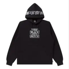 BLACK EYE PATCH ブラックアイパッチ パーカー ブラック Mサイズのサムネイル