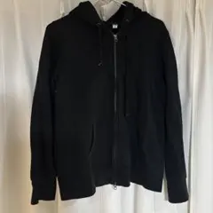 【UNIQLO】ユニクロ レディース フルジップパーカー ネイビー/ XL