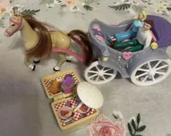 Fisher Price 馬車と人形のミニチュアセット ピクニック - メルカリ