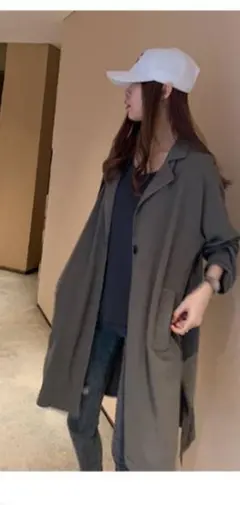 Ａライン　春秋コート　トレンチ　ミドル　春　秋