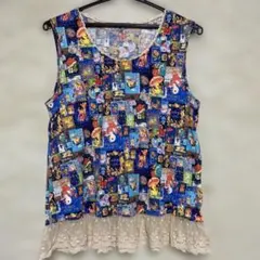 franche lippee アニマル柄 タンクトップ レースFL5のサムネイル